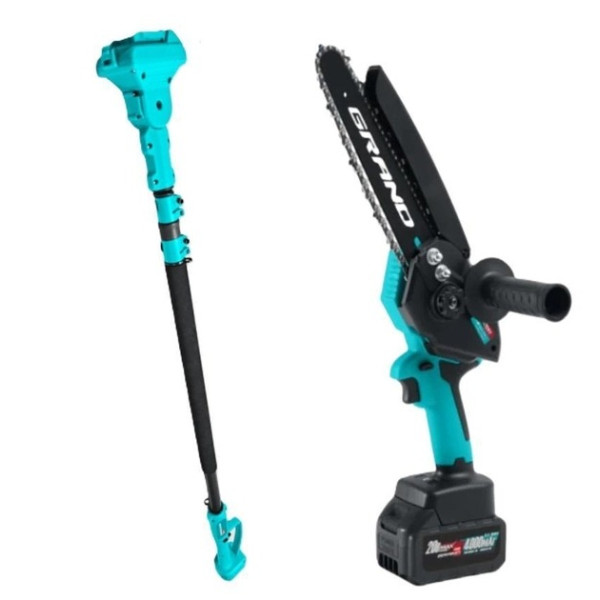 Аккумуляторная пила цепная Grand АПЦ-20V/M8"-4 с телескопической штангой (С/У +1 акб 4 Ач)