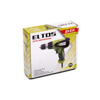 Шуруповерт сетевой Eltos ДЭ-810