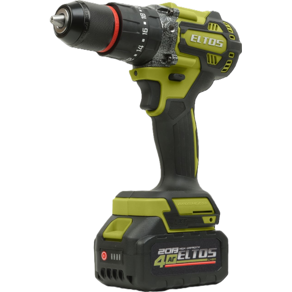 Дрель аккумуляторная Eltos ДА-20/100 UBL-1(BRUSHLESS)
